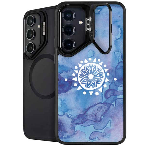 Mandala Symmetry Galaxy S25 Kickstand Case